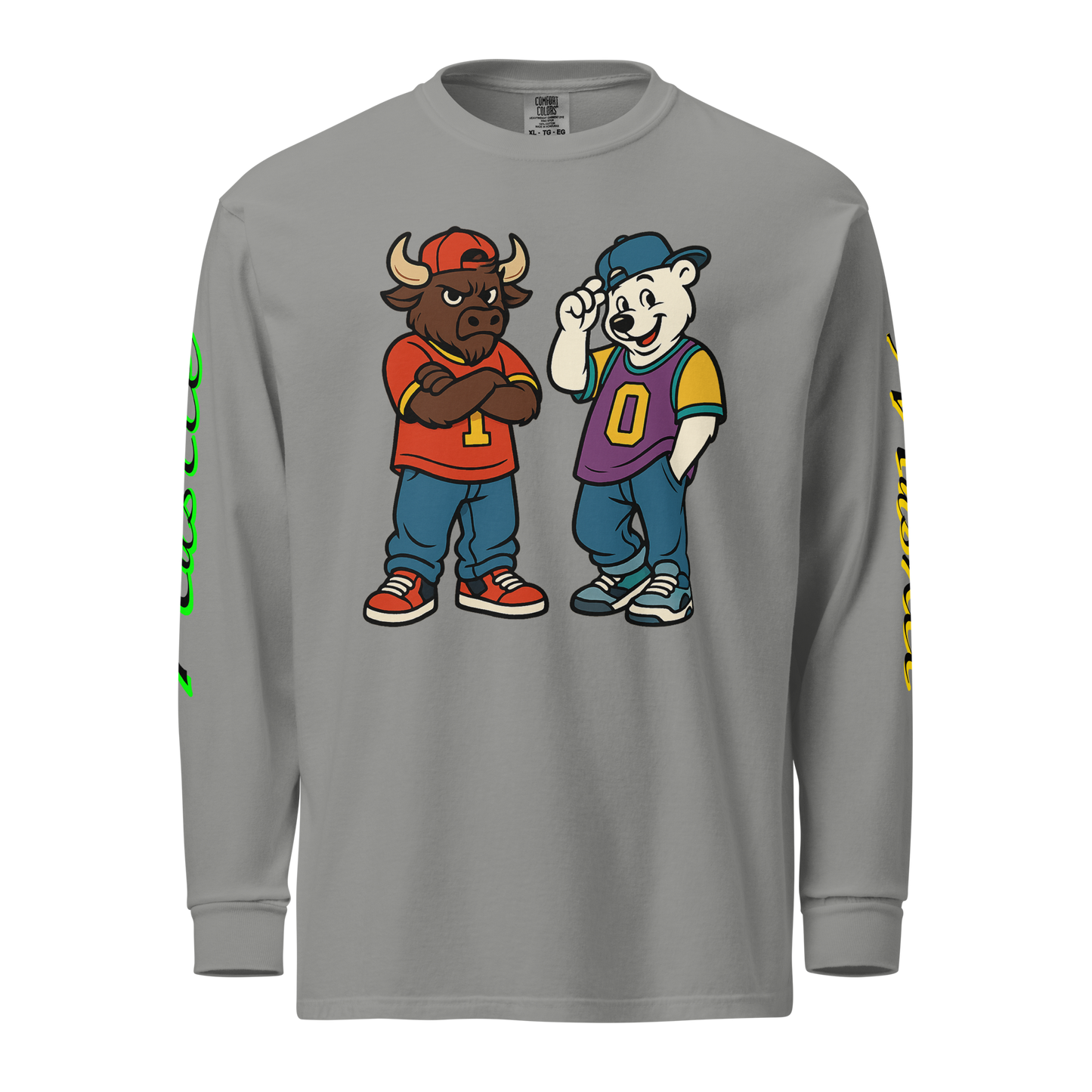 BUFFALO & POLAR BEAR - HUSTLExMUSKET LONG SLEEVE - YHB Entertainment