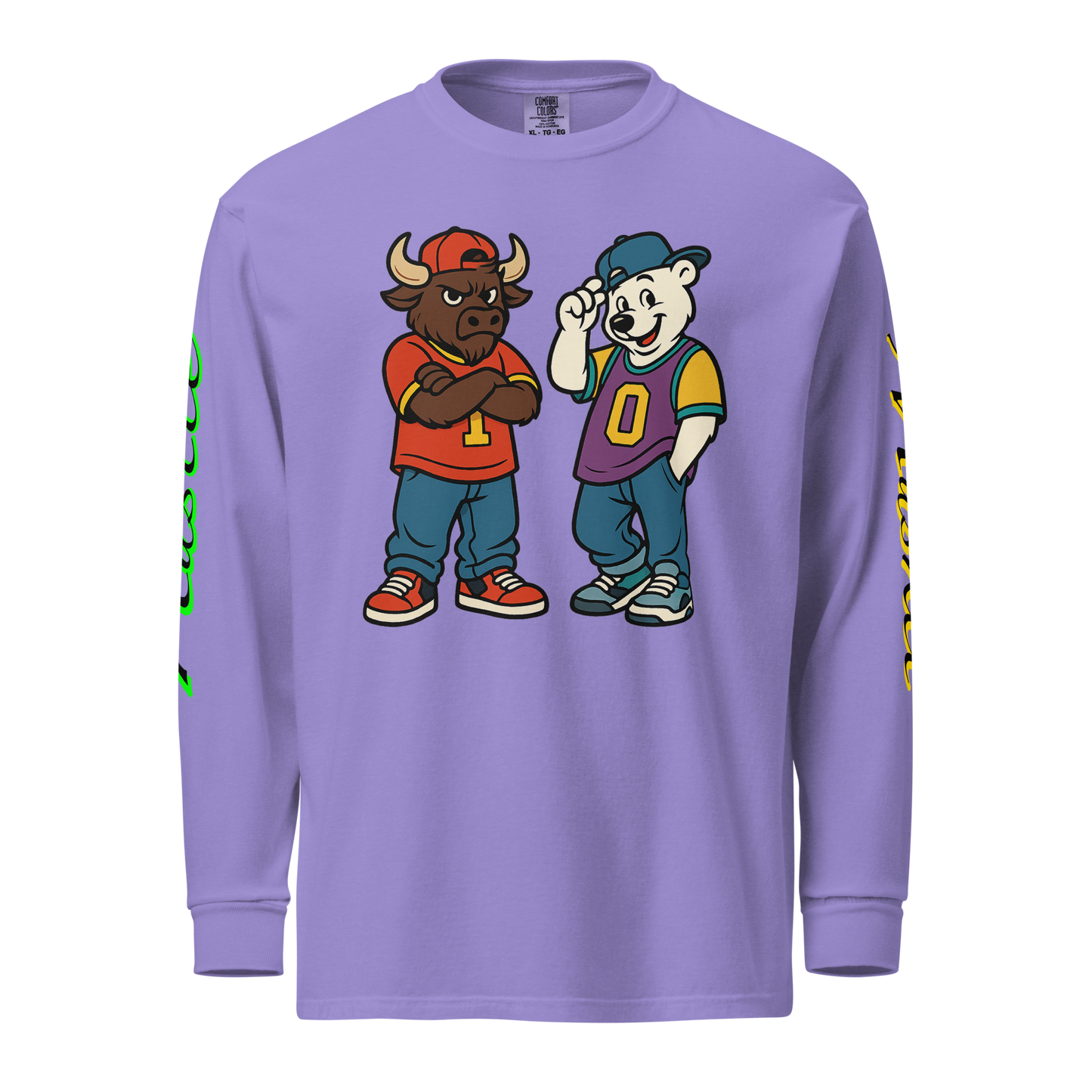 BUFFALO & POLAR BEAR - HUSTLExMUSKET LONG SLEEVE - YHB Entertainment